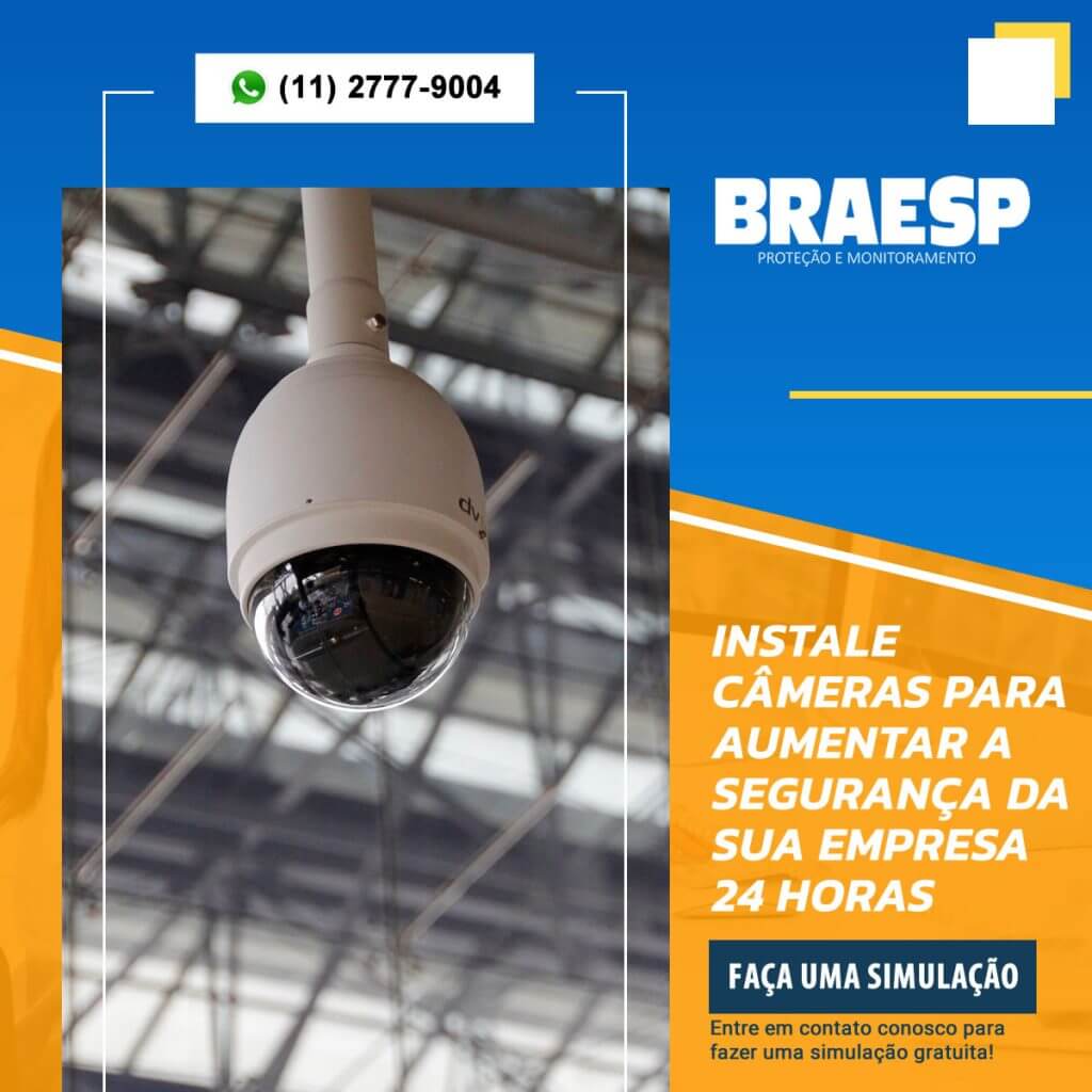Câmera de Segurança para Empresa
